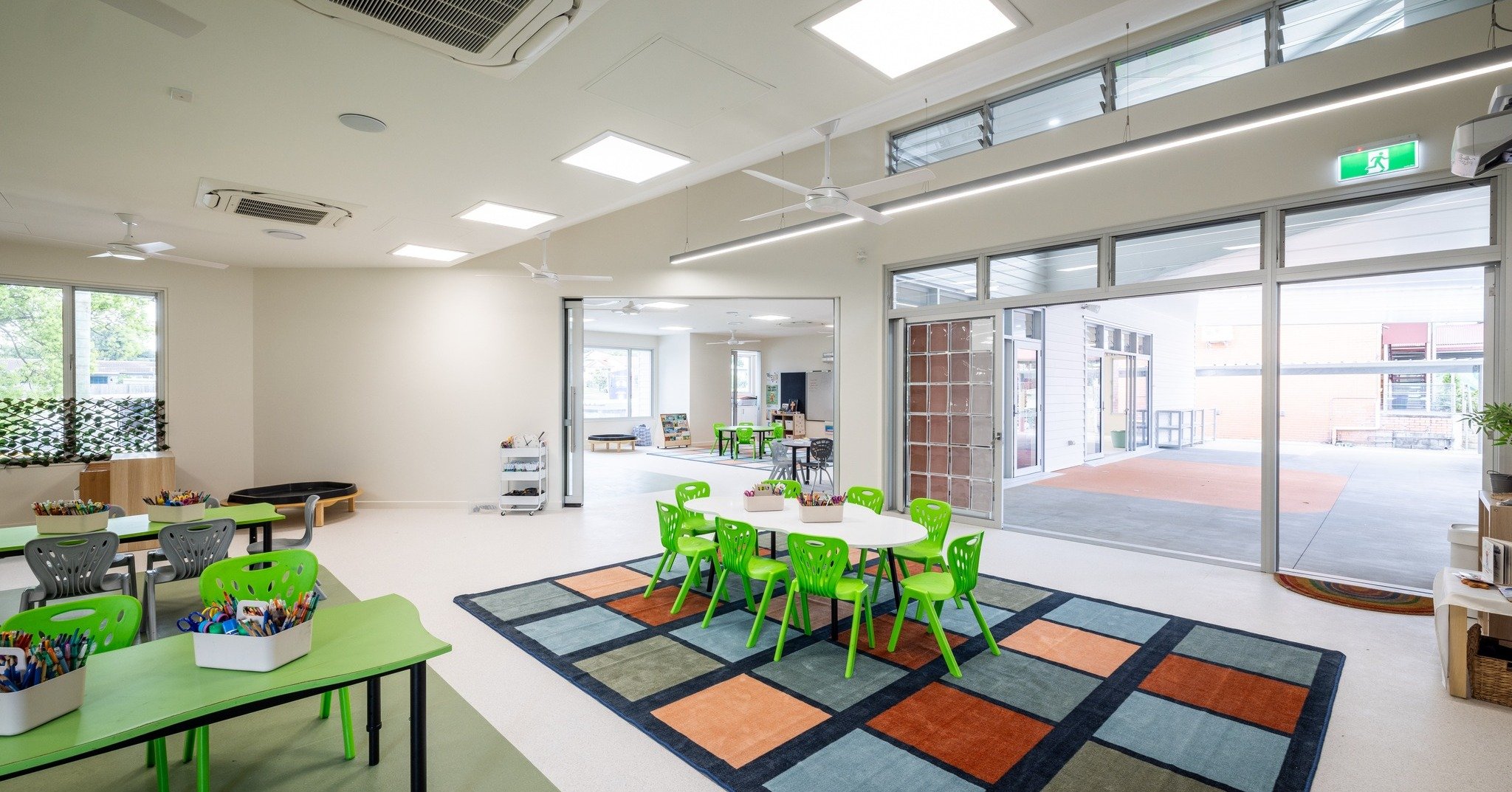 Photo of new prep classrooms