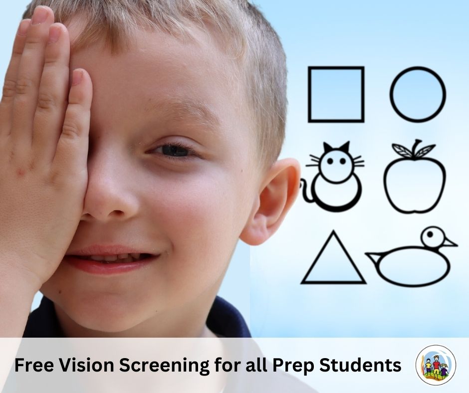Free Vision Screening for all Prep Students
